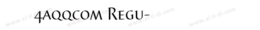 黄引齐 细稀圆4aqqcom Regu字体转换